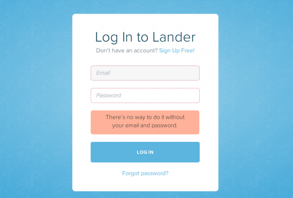 login